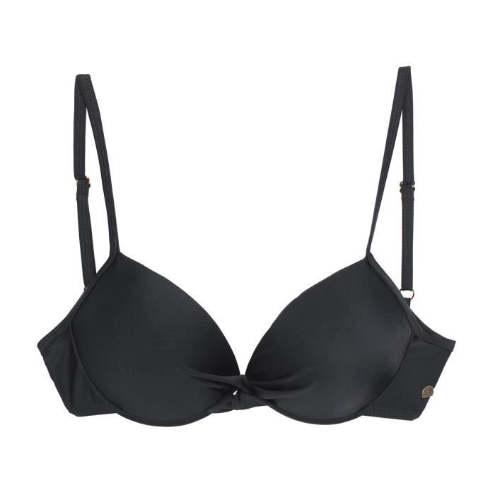 LONGBOARD Soutien-gorge de bain Noir Femme