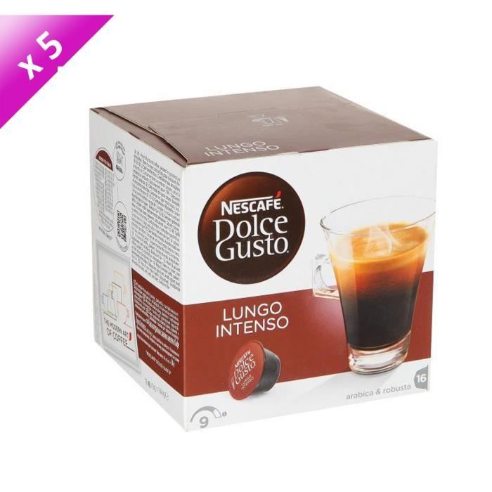 80 capsules DOLCE GUSTO Lungo Intenso