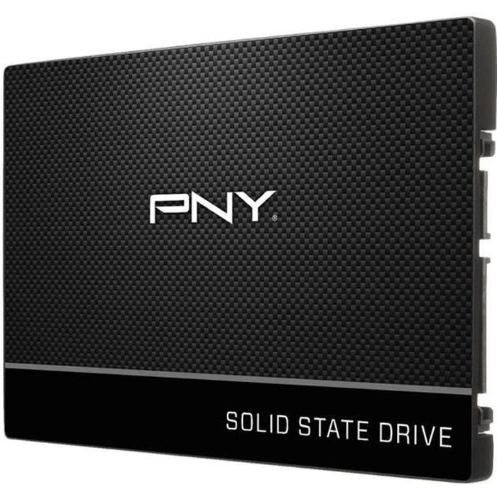 Disque dur interne SSD PNY CS900 Series 120Go 25 pouces Interface SATA III 30