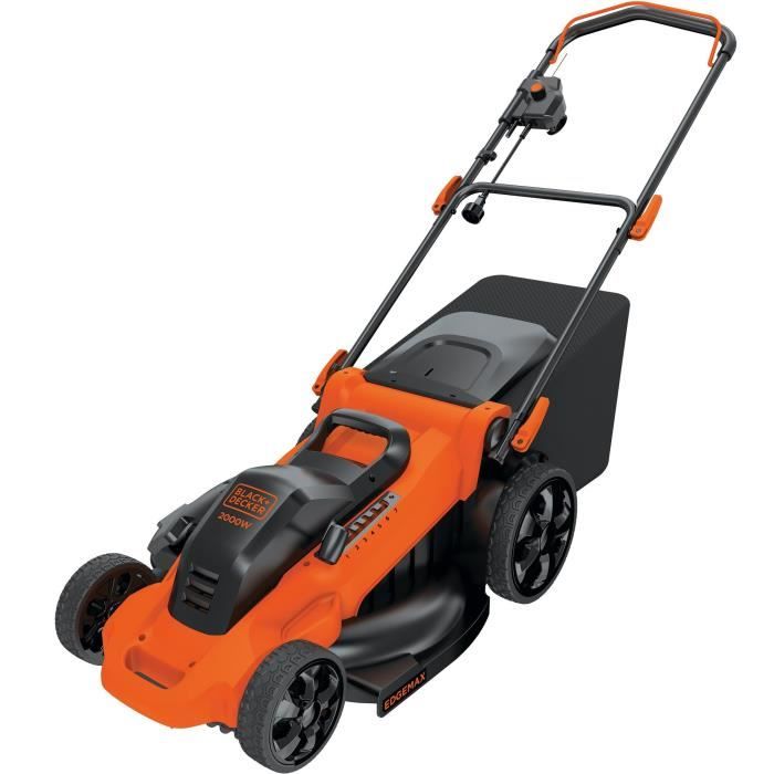 Black amp Decker LM2000 Tondeuse a Gazon electrique 2000W 42cm 50L 38 100 mm
