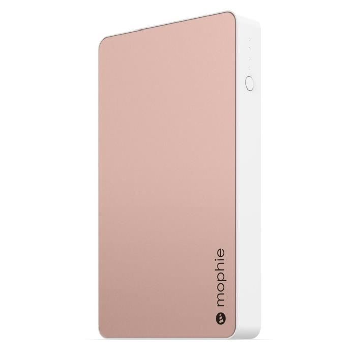 Mophie Powerstation 6000 mAh rose gold colored