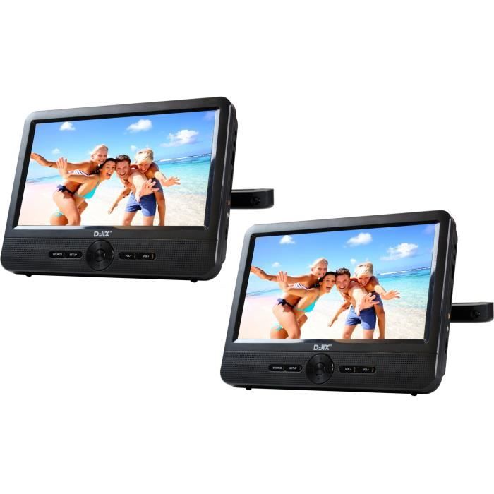 D-JIX PVS 706-50SM Lecteur DVD portable 7\