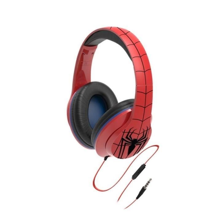 SPIDERMAN Casque Stéréo Filaire - Arceau réglable