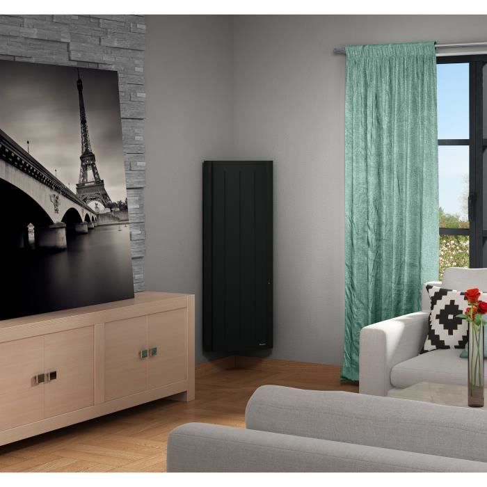 SAUTER Radiateur vertical à inertie fonte Bolero Auto 1500 W