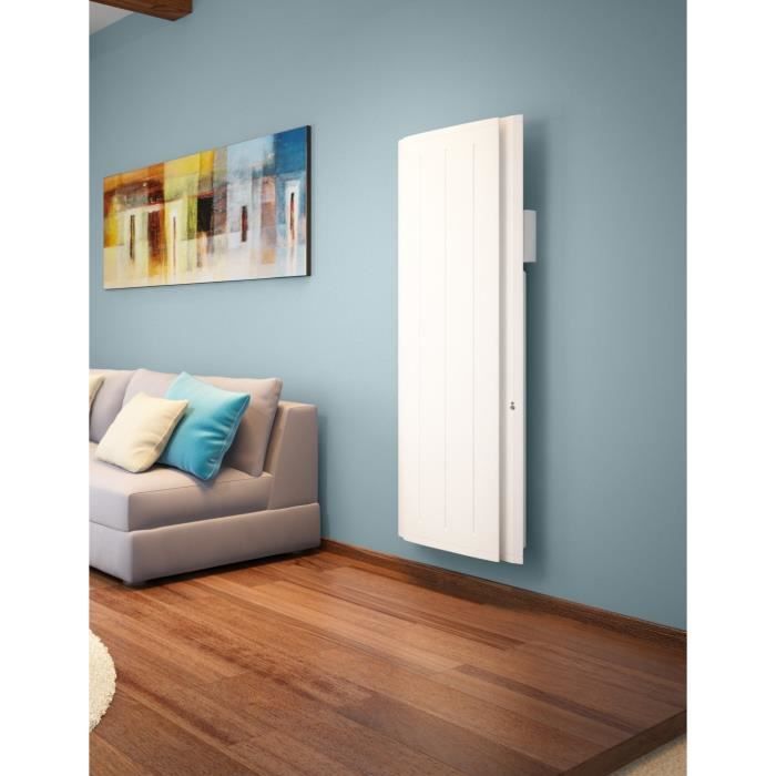 SAUTER Radiateur vertical à inertie fonte Bolero Auto 1500 W
