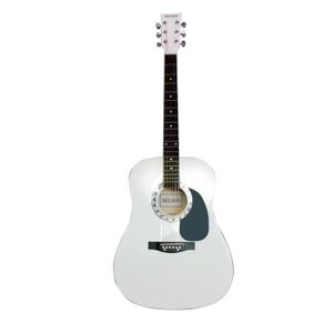 DELSON Guitare folk 4/4 Montana blanche