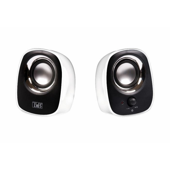 T'nB enceintes 2.0 MX Series blanche HPMX20WH