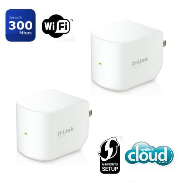 D-Link Répéteur WiFi 300mbps DAP-1320 x2
