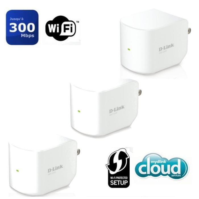 D-Link Répéteur WiFi 300mbps DAP-1320 x3