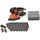 BLACK & DECKER Ponceuse Mouse KA200AT 120 W avec a