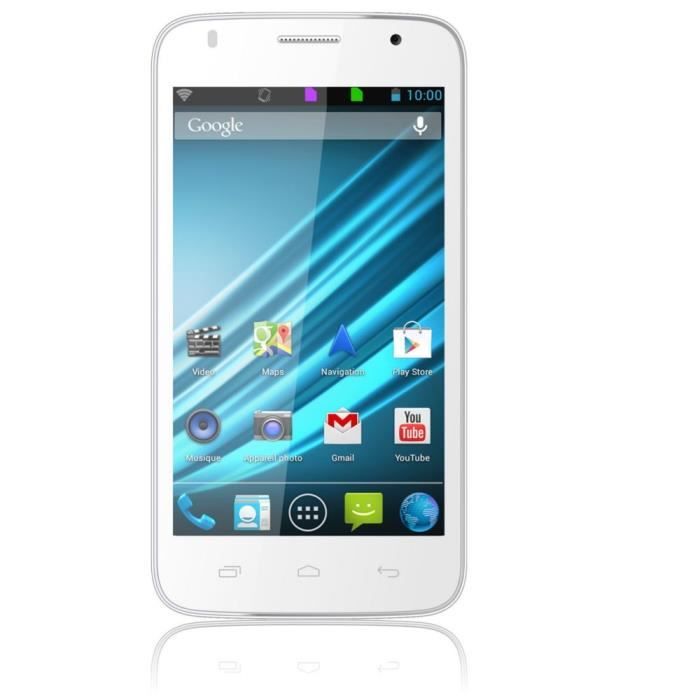 LOGICOM E500 Blanc - Achat smartphone pas cher, avis et meilleur prix - Cdiscount