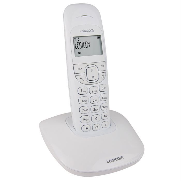 LOGICOM SOLY 150 BLANC   Achat / Vente TELEPHONE FIXE LOGICOM SOLY 150