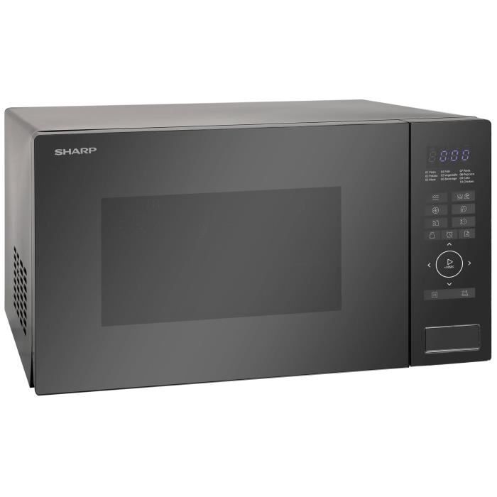  R-870BK - Micro-ondes combiné noir - 25L1