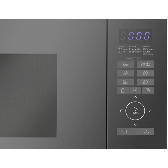  R-870BK - Micro-ondes combiné noir - 25L3