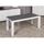 MONTANA Table à manger 180x90 cm - Laqué blanc et