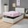 BAHIA Lit coffre enfant contemporain simili blanc