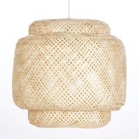 LUSTRE ET SUSPENSION BALI Suspension bambou - Armature Ø 40 x H 35 cm - LUSTRE ET SUSPENSION BALI Suspension bambou - Armature Ø 40 x H 35 cm -