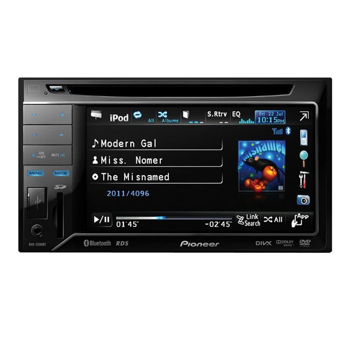 PIONEER AVH 3300BT Autoradio   Achat / Vente AUTORADIO PIONEER AVH