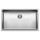 NORD INOX Evier cuisine à encastrer 1 cuve + 1 bon
