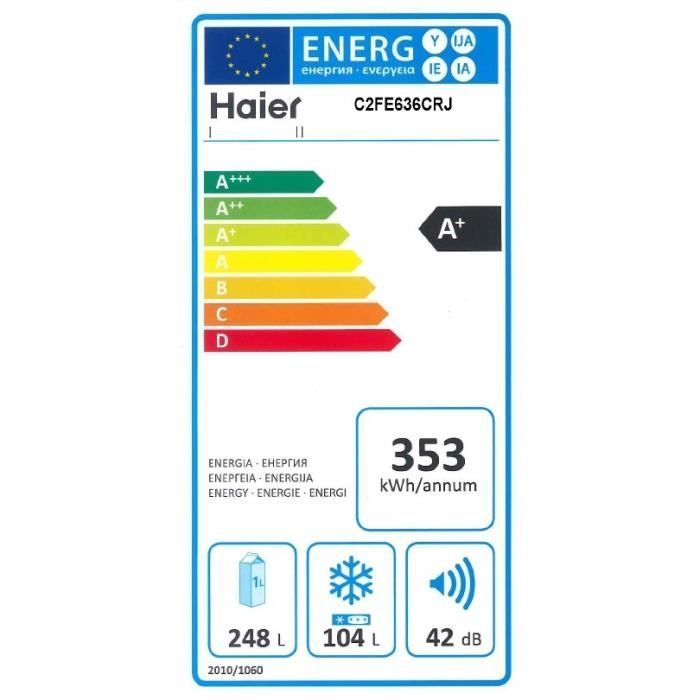  FE636CRJ Réfrigérateur congél1