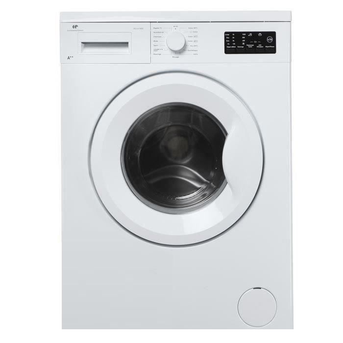 Lave-linge frontal Continental Edison CELL610DD - Blanc - Cdiscount