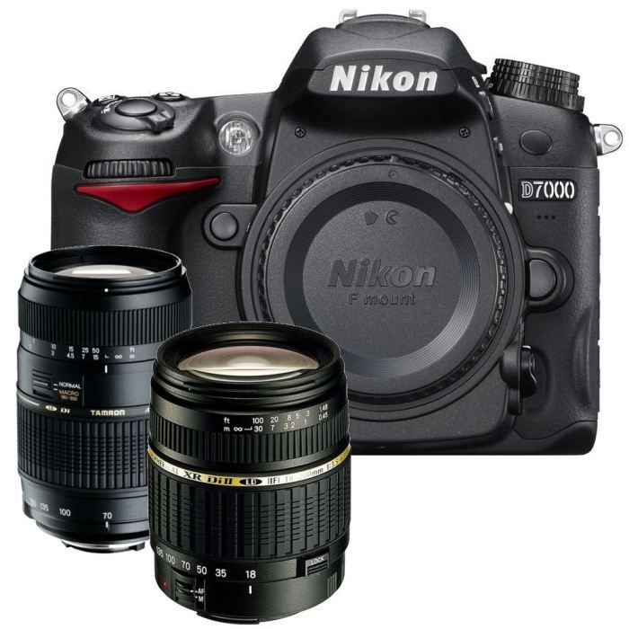 NIKON D7000 + TAMRON 18 270mm + TAMRON 70 300mm   Achat / Vente REFLEX