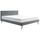 BJORN Lit adulte scandinave tissu gris foncé + som