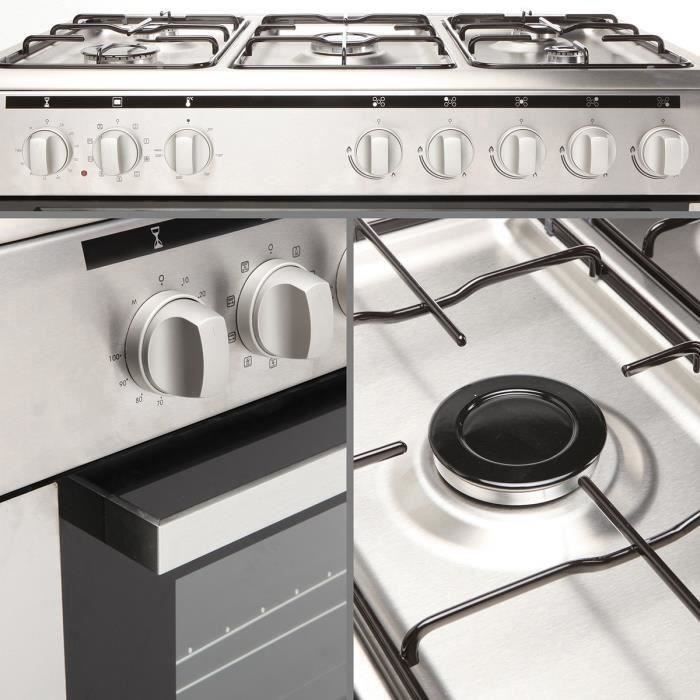Continental Edison CECP9060MI - Cuisinière2