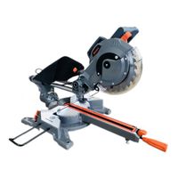SCIE ÉLECTRIQUE MANUPRO Scie à onglet radiale 2 lames multi matéri SCIE ÉLECTRIQUE MANUPRO Scie à onglet radiale 2 lames multi matéri