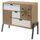 MERIDA Buffet ethnique marron et motif équateur +
