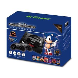 Console Sega Mega Drive Flashback HD avec Manettes sans fil Console Sega Mega Drive Flashback HD avec Manettes sans fil