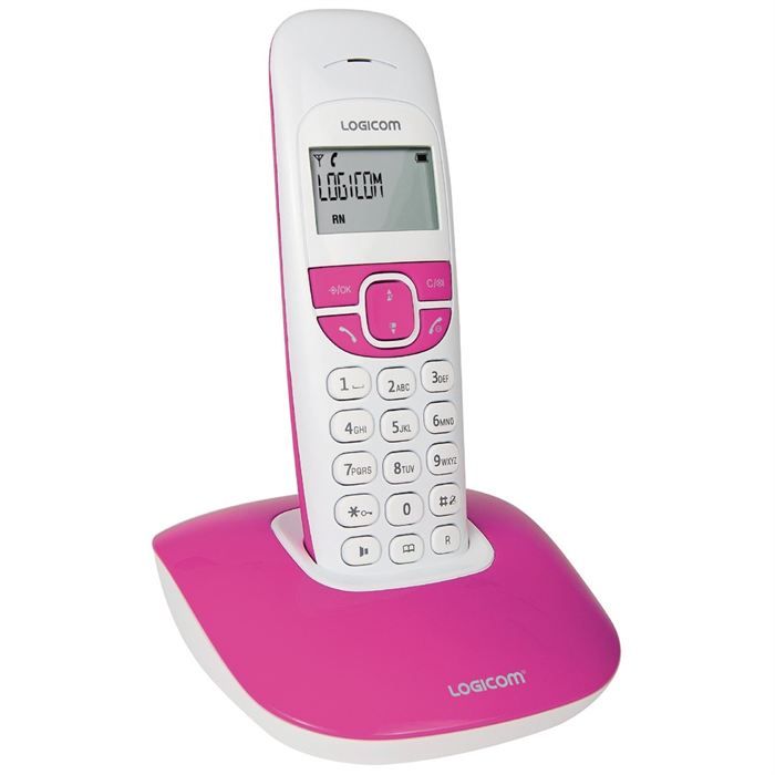 SOLY 150 ROSE POP   Achat / Vente TELEPHONE FIXE LOGICOM SOLY 150