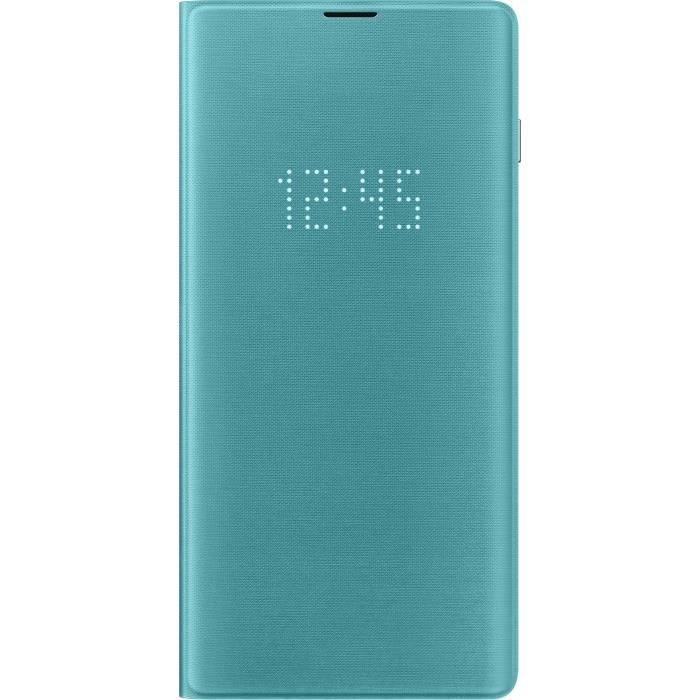 coque samsung s10 led view