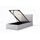 BAHIA Lit coffre enfant contemporain simili gris a