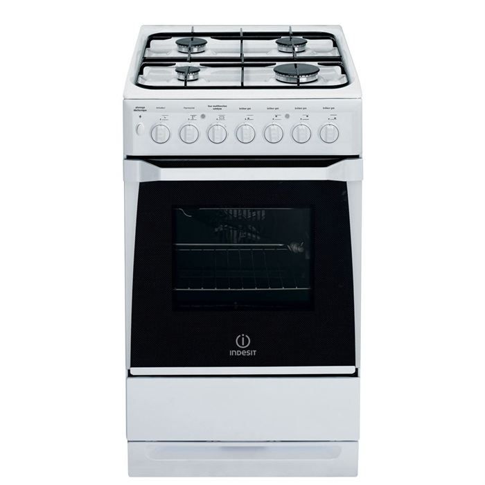 INDESIT KN3G210S W   Achat / Vente CUISINIÈRE   PIANO INDESIT