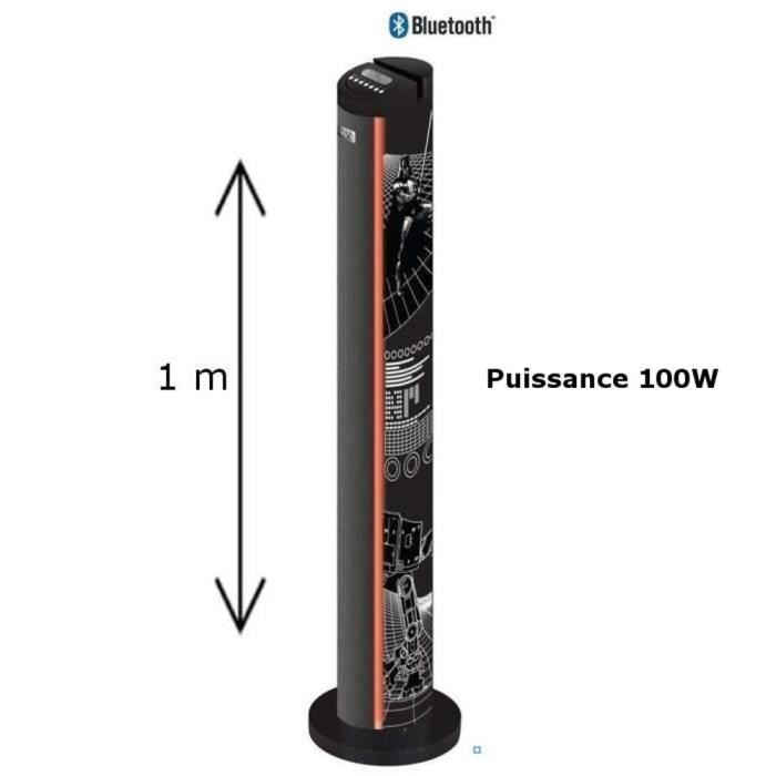 star wars tour de son bluetooth lexibook 100 w