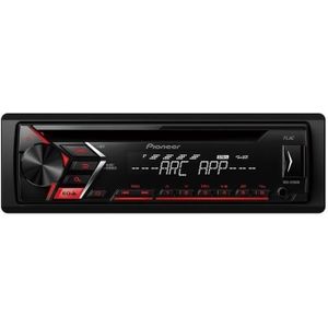PIONEER Autoradio CD DEH-S100UB 4 x 50 W USB Eclairage Rouge PIONEER Autoradio CD DEH-S100UB 4 x 50 W USB Eclairage Rouge