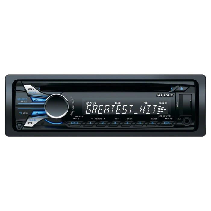 Sony CDX GT560UI Autoradio   Achat / Vente AUTORADIO Sony CDX GT560UI