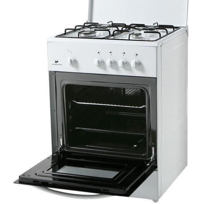  CECG6060W2 Cuisinière table gaz-4 foyers-Four1