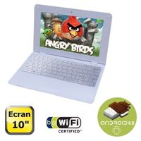 NETBOOK Synchro Digital Netbook 10" Android 4.0 Blanc NETBOOK Synchro Digital Netbook 10" Android 4.0 Blanc
