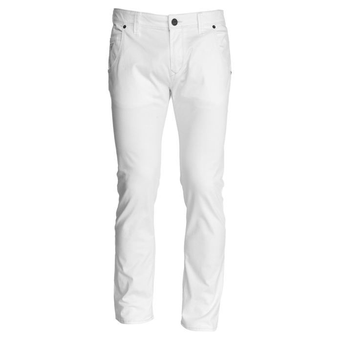 GUESS Pantalon Cooper Homme Blanc   Achat / Vente PANTALON GUESS