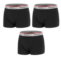 BOXER - SHORTY REEBOK Lot de 3 boxers noir - Homme BOXER - SHORTY REEBOK Lot de 3 boxers noir - Homme
