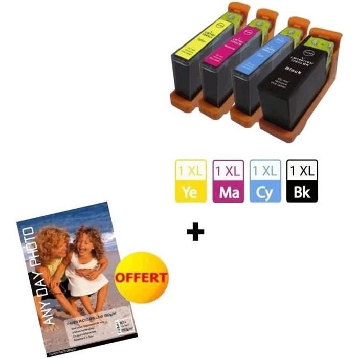 Pack compatible Lexmark 100XL   Achat / Vente CARTOUCHE IMPRIMANTE