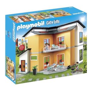 aménagement de maison moderne playmobil