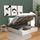 MAJESTY Lit coffre adulte + sommier contemporain -