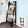 SoBuy® FRG115-SCH Table Bureau étagère murale styl