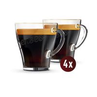 PIÈCE PETIT DÉJEUNER PHILIPS CA6511/00 Set de 4 tasses SENSEO en verre PIÈCE PETIT DÉJEUNER PHILIPS CA6511/00 Set de 4 tasses SENSEO en verre
