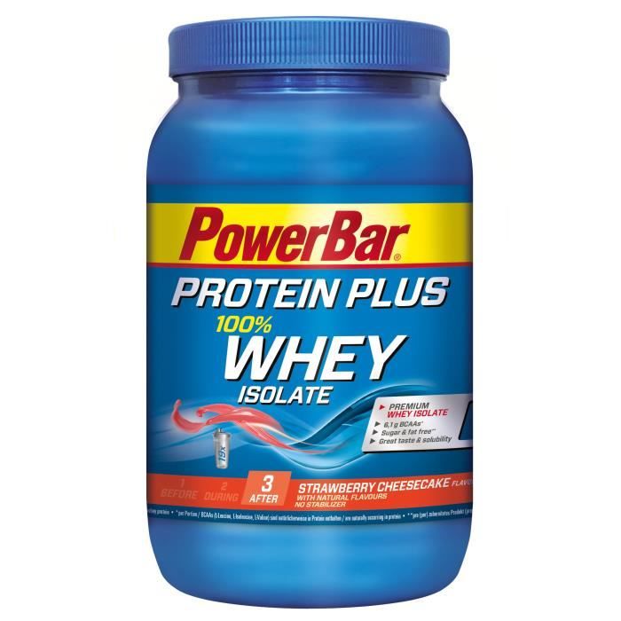 POWERBAR Protein Plus 100% Whey - Fraise cheese-cake - 570 g