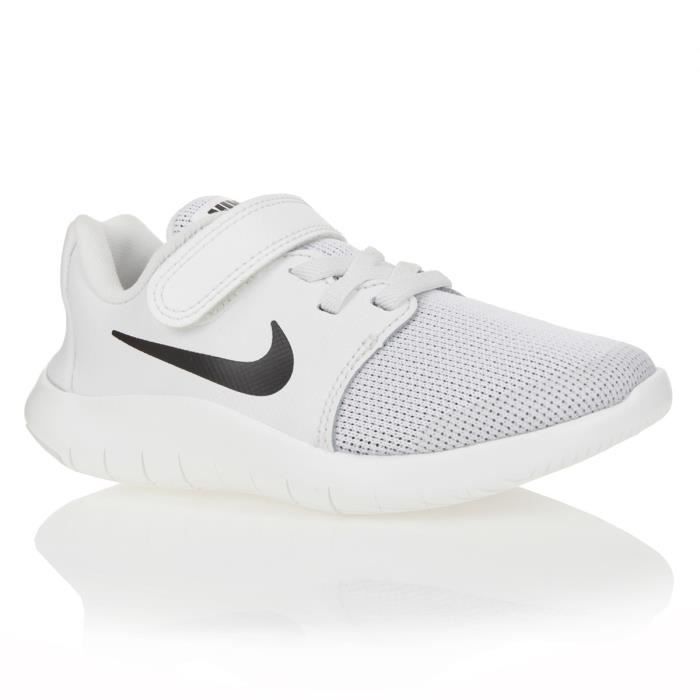 NIKE Baskets Flex Contact 2 - Enfant - Blanc