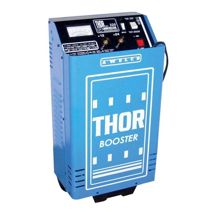 AWELCO Chargeur demarreur de Booster de batterie 12 a 24V 32A THOR 320